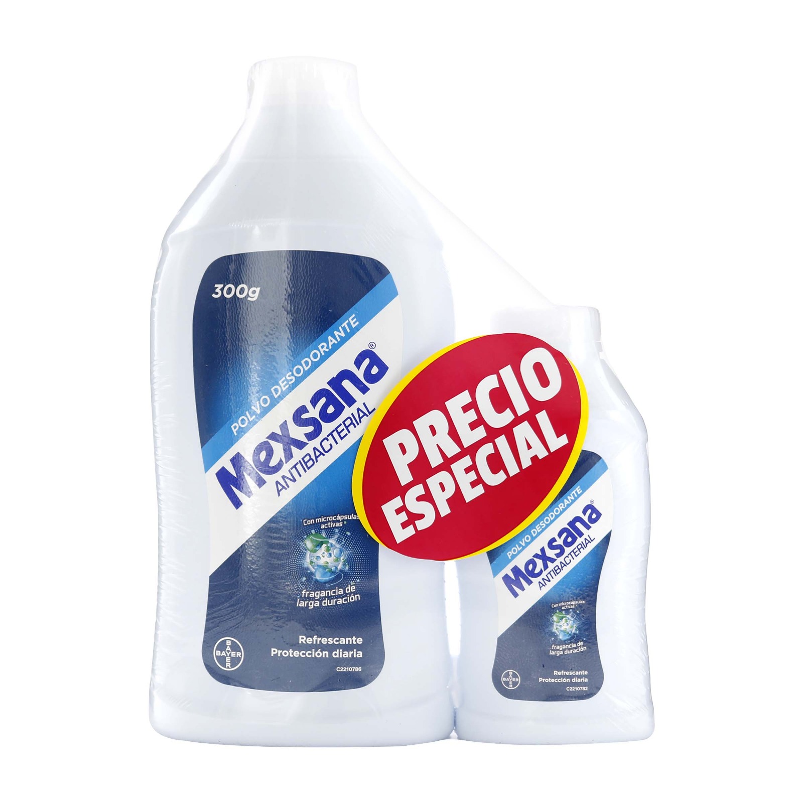 TALCO MEXSANA 300GRS + TALCO 85GRS