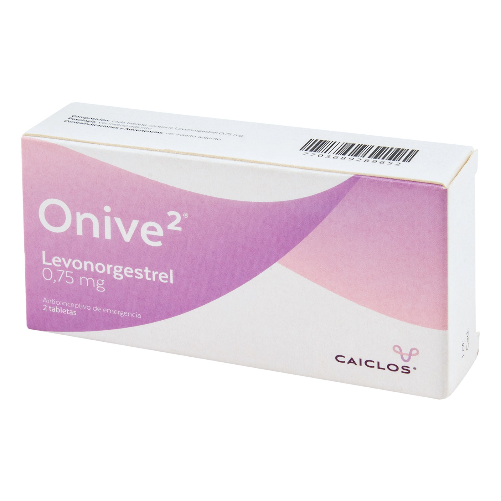 ONIVE 2 0.75 MG 2 TBS (P)16121
