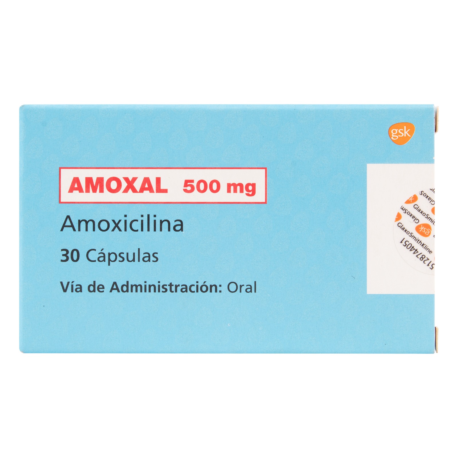 AMOXAL 500 MG 30 CAPSULAS