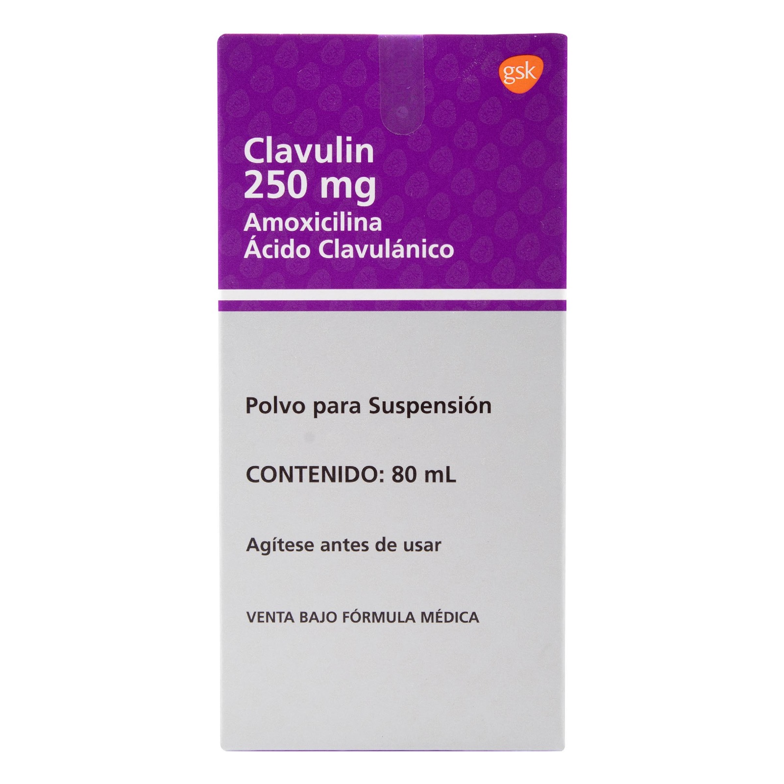 CLAVULIN 250 MG SUSP 80 ML
