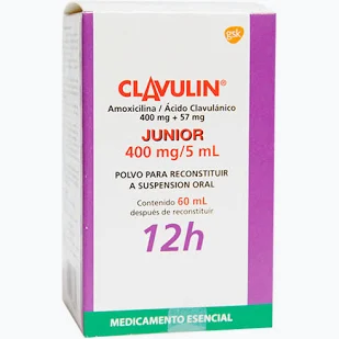 CLAVULIN JUNIOR 400 MG/5 ML 60ML