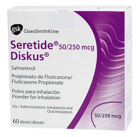 SERETIDE D50/500M 60(3%(P)119250(SC)(SF)