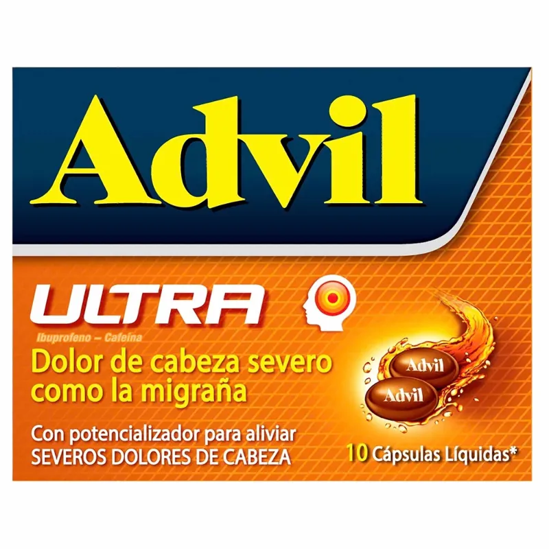 ADVIL ULTRA 10 CAPSULAS