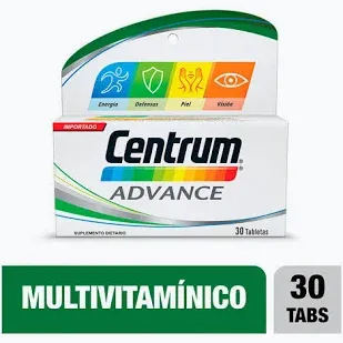 CENTRUM ADVANCE 30 TABLETAS