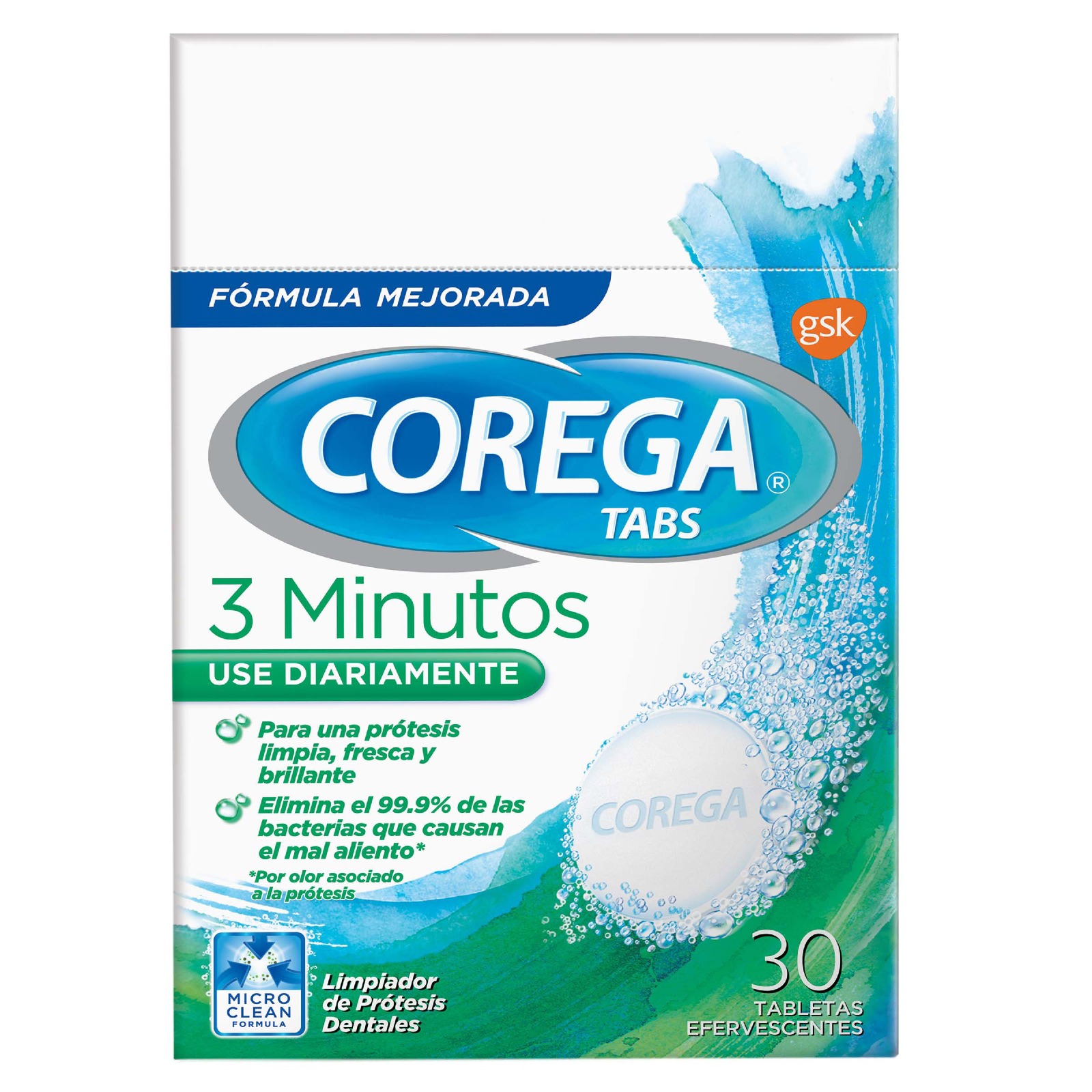 COREGA TABS 30 TABLETAS