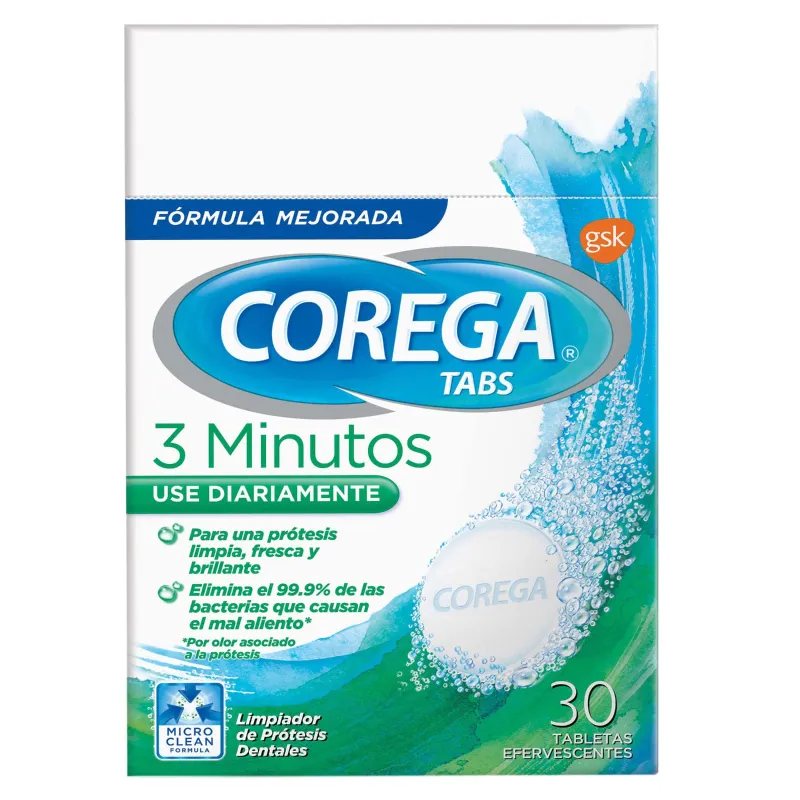 COREGA TABS 30 TABLETAS